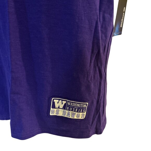 COLOSSEUM Men's Washington Huskies Ghost Short-Sleeve T-Shirt- Gray, Large - Picture 3 of 6